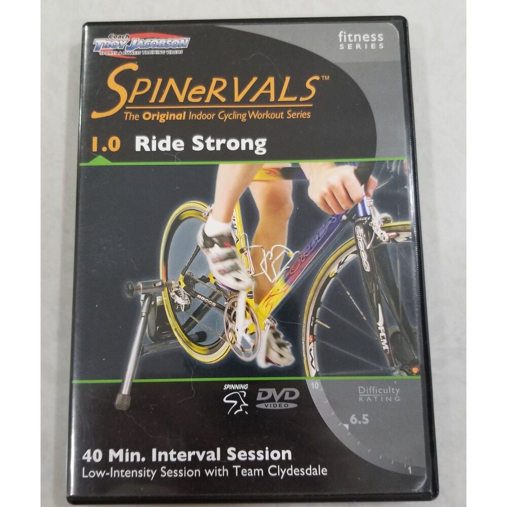 Spinervals 1.0 Ride Strong DVD Indoor Cycling Workout 2001